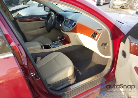 2013 Hyundai Genesis 3.8 из США, поврежденный, VIN KMHGC4DD8DU236688